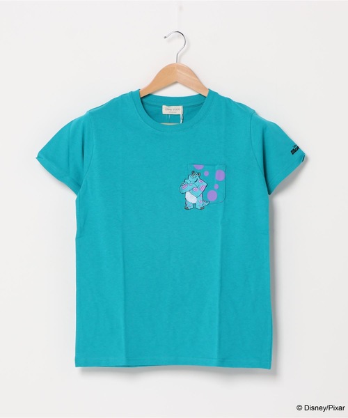 Tシャツ Tシャツ Disney ディズニー ミッキー キャラクターワンポイント刺繍 ポケット付き スタンダードシルエットｔシャツ Zozotown Paypayモール店 通販 Paypayモール