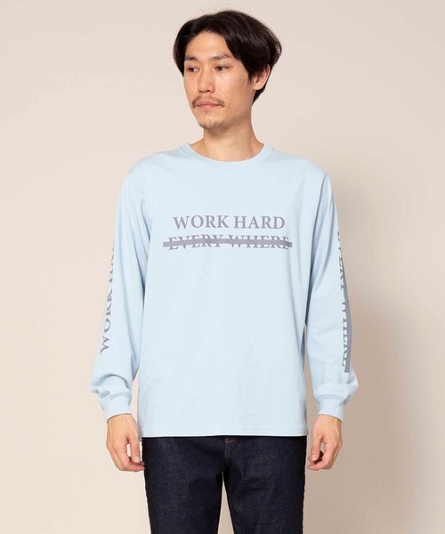 新作最新作 tシャツ Tシャツ ロングスリーブプリントTシャツ(WORK) ZOZOTOWN PayPayモール店 - 通販 - PayPayモール NEW新作