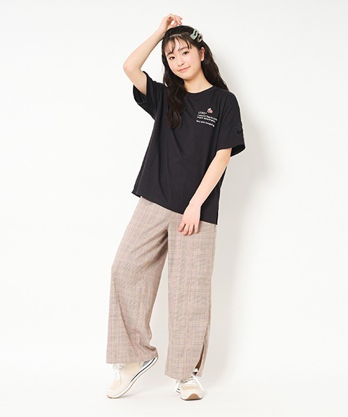 パンツ チェックレースアップワイドパンツ Zozotown Paypayモール店 通販 Paypayモール