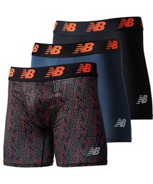 ボクサーパンツ プレミアムボクサーパンツ 6インチ 前開き 3PACK 