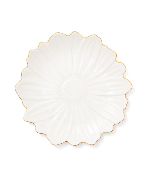 品質保証 食器 フラワーモチーフ プレート M ホワイト1 300円 Whitesforracialequity Org