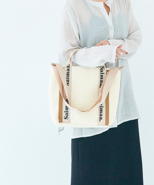 トートバッグ 「SPRUCE/スプルス」ボアロゴ 2WAYトートバッグ