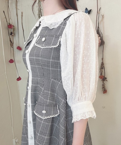 Swankiss（スワンキス） ワンピース SX furi check O/P レディース