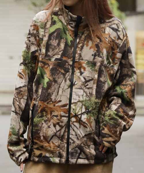WILD THINGS（ワイルドシングス） ブルゾン アウター SCHOTT FLEECE
