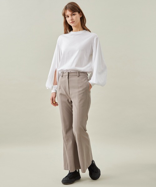 CLANE スラックス パンツ 「CLANE/クラネ」ANKLE BELL BOTTOM