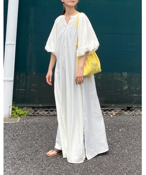 期間限定! DKNY バルーンスリーブ 美ライン ワンピース CORNERS ワンピース by KR 2wayバルーンスリーブワンピース