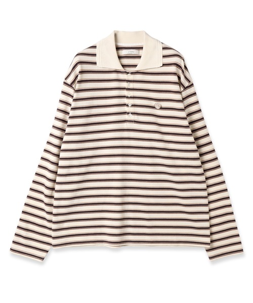新品 JieDa BORDER KANOKO POLO L/S BROWN 新品 JieDa BORDER KANOKO POLO L/S BROWN - メルカリ