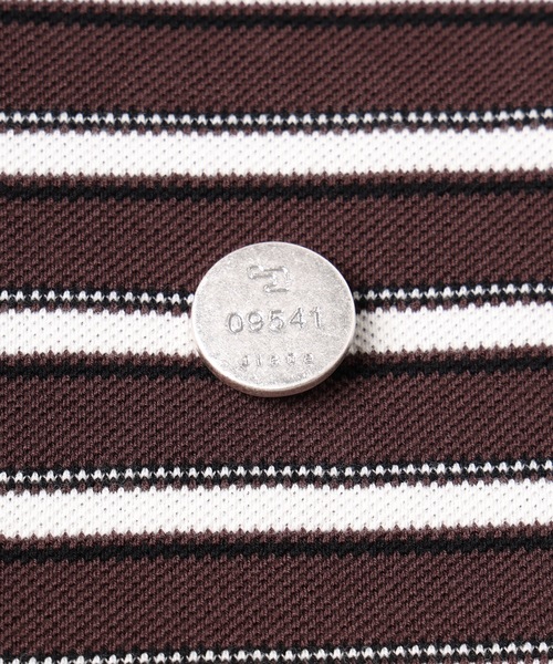 新品 JieDa BORDER KANOKO POLO L/S BROWN JieDa ポロシャツ BORDER KANOKO POLO L/S メンズ レディース