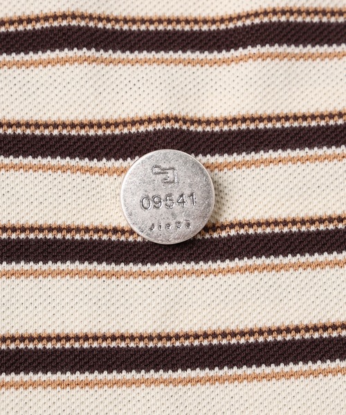 JieDa ポロシャツ BORDER KANOKO POLO L/S メンズ レディース