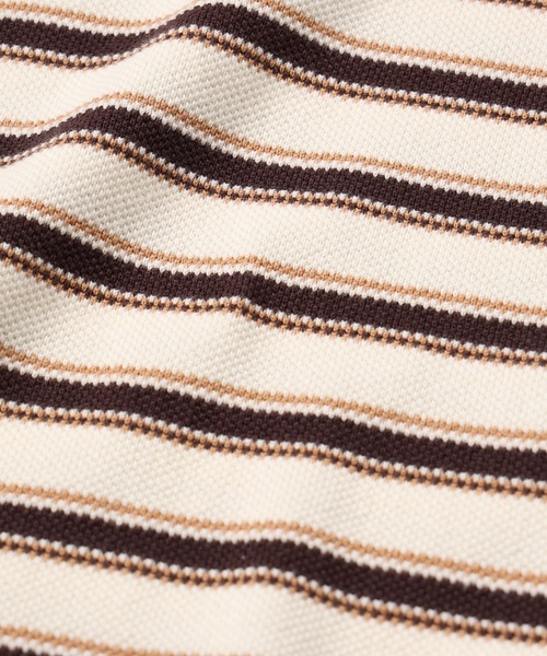 新品 JieDa BORDER KANOKO POLO L/S BROWN JieDa ポロシャツ BORDER KANOKO POLO L/S メンズ レディース