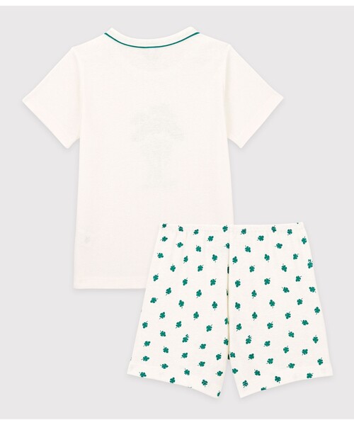 プチバトー　プリント半袖パジャマ　Mサイズ PETIT BATEAU（プチバトー） パジャマ プリント半袖パジャマ キッズ