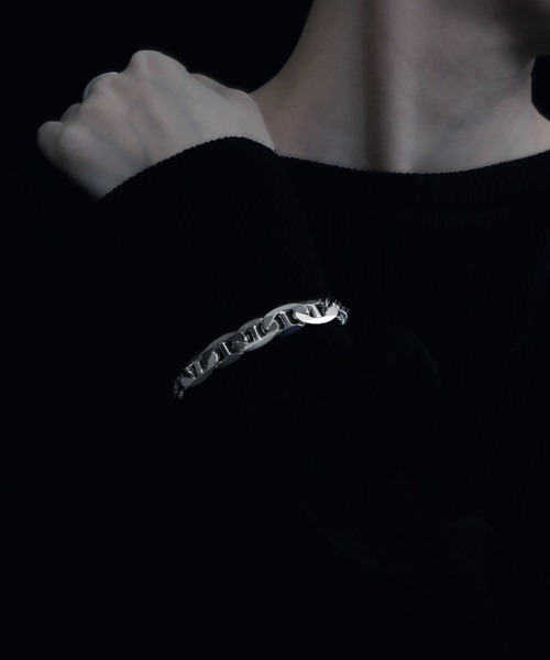 ブレスレット 「YArKA/ヤーカ」flat marina(anchor) chain bracelet 「byoca」 / フラットマリーナチェーンの画像