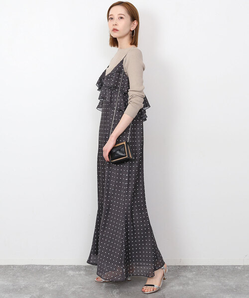 SLOBE IENA キャミワンピース SLOBE IENA｜クリンクルギャザーキャミワンピース | Rakuten
