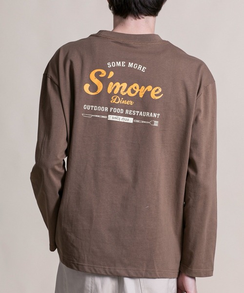 tシャツ s'more diner long sleeve T-shirt ( スモアダイナーロングスリーブTシャツ ) レディース メンズ