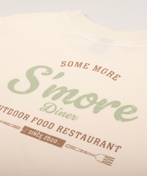 tシャツ s'more diner long sleeve T-shirt ( スモアダイナーロングスリーブTシャツ ) レディース メンズ S'more tシャツ s'more diner long sleeve T-shirt ( スモア
