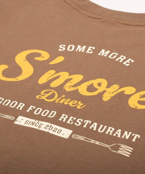 tシャツ s'more diner long sleeve T-shirt ( スモアダイナーロングスリーブTシャツ ) レディース メンズ s'more diner long sleeve T-shirt ( スモアダイナーロング