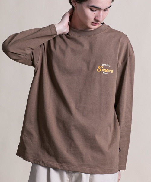 tシャツ s'more diner long sleeve T-shirt ( スモアダイナーロングスリーブTシャツ ) レディース メンズ S'more tシャツ s'more diner long sleeve T-shirt ( スモア