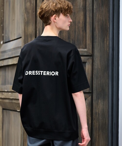 DRESSTERIOR tシャツ 「接触冷感／抗菌防臭／消臭」ICE CLEAR