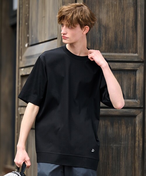DRESSTERIOR tシャツ 「接触冷感／抗菌防臭／消臭」ICE CLEAR