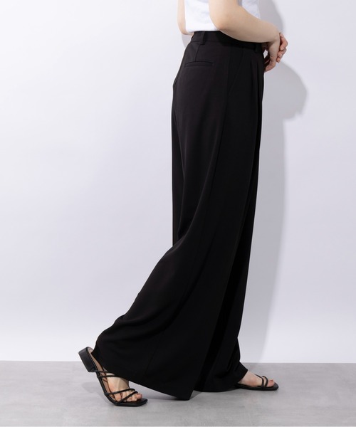 SETUP7 スラックス パンツ 「SETUP7」Two Tuck Wide Pant