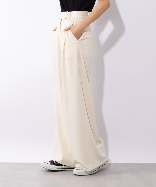 SETUP7 スラックス パンツ 「SETUP7」Two Tuck Wide Pant