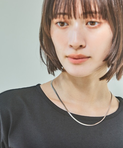 LAKOLE（ラコレ） ネックレス ステンレススネイクチェーンネックレス2