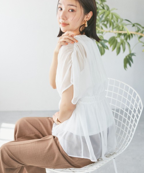tシャツ シアードッキングトップス レディース VIS tシャツ シアードッキングトップス レディース : ZOZOTOWN