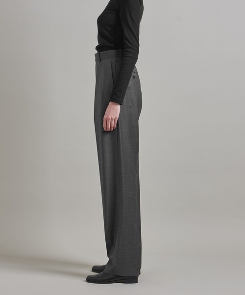 LOEFF パンツ スラックス 「LOEFF」 W トロピカル インタック フラップ 