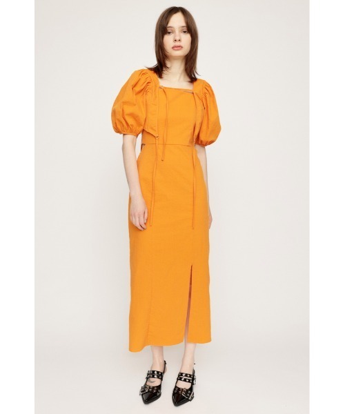 SLY ワンピース PUFF SLEEVE BOLERO 2P パフ スリーブ ボレロ 2