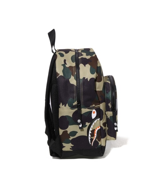 A Bathing Ape カモフラージュ リュック A BATHING APE リュック 1ST CAMO SHARK DAYPACK キッズ 子供
