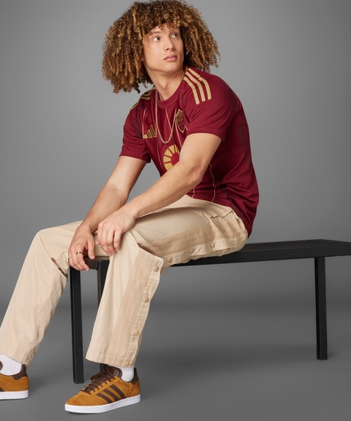 adidas tシャツ ASローマ 24/25 ホームユニフォーム