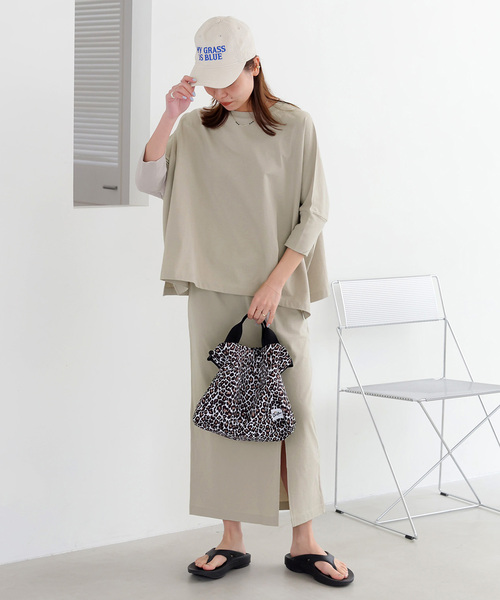 スカート 「再入荷！」「セットアップ対応」MVSコットンタイトスカート 