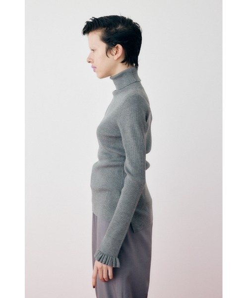 HeRIN.CYE ニット セーター Cuff frill knit tops カフフリルニット