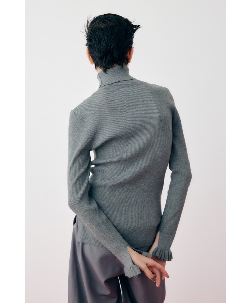 HeRIN.CYE ニット セーター Cuff frill knit tops カフフリルニット