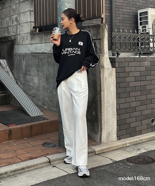 ACLENT センタータックスラックスパンツ ACLENT スラックス パンツ グラフィティタックスラックスパンツ