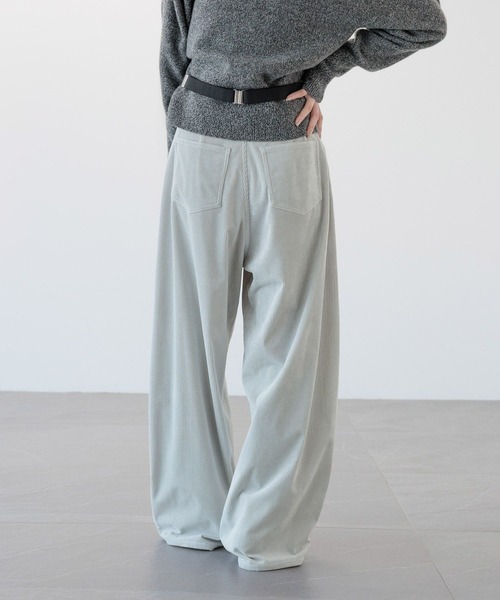 パンツ コーデュロイタックパンツ 152408 レディース : ZOZOTOWN Yahoo