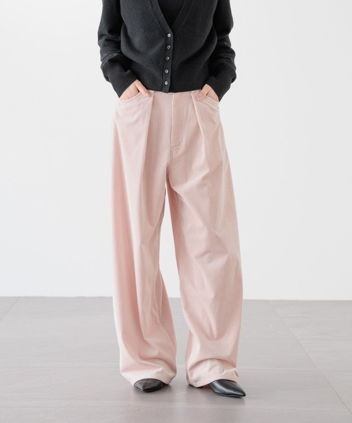 パンツ コーデュロイタックパンツ 152408 レディース : ZOZOTOWN Yahoo