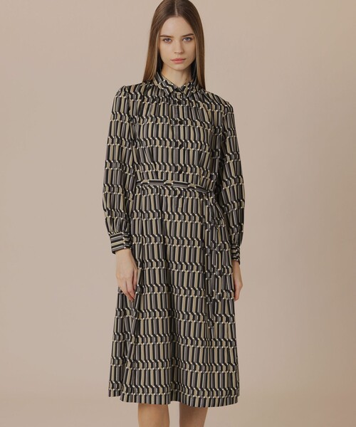 MACKINTOSH LONDON ノースリーブワンピース 38 黒 MACKINTOSH LONDON ノースリーブワンピース 38 黒