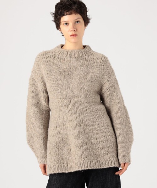 ニット セーター Lauren Manoogian HANDKNIT PEPLUM プルオーバーニット レディース TOMORROWLAND ニット セーター Lauren Manoogian HANDKNIT
