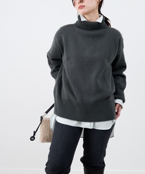 ISLAND TIDES ニット 「ISLAND TIDES」別注-タートルネックニットプルオーバー レディース : ZOZOTOWN Yahoo!店  - 通販 - Yahoo!ショッピング