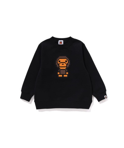 A BATHING APE（アベイシングエイプ） トレーナー BABY MILO BLOCK