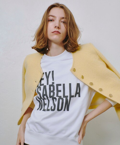 tシャツ ロゴ裏毛プルオーバー レディース