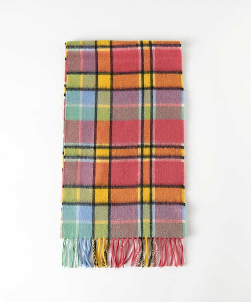 Joshua Ellis マフラー Ellis(ジョシュア エリス) Plaid Muffler