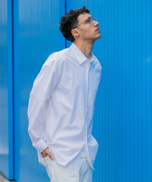 THOMAS MASON シャツ new basic THOMAS OVER SHIRTS メンズ