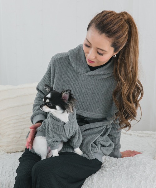 No.34 ハンドメイド犬服 ポケット付きパーカー 犬 服 ポケット付きボアパーカー(セット) : ZOZOTOWN Yahoo!店 - 通販