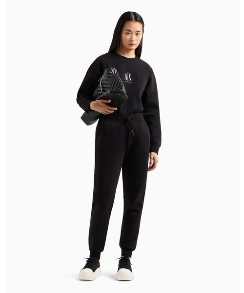 トレーナー スウェット 「A|X アルマーニ エクスチェンジ」ICON クルーネックスウェットプルオーバー レディース ARMANI EXCHANGE トレーナー スウェット 「A|X アルマーニ