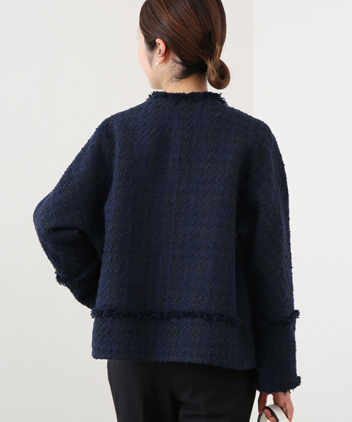 IENA（イエナ） ジャケット 38 ネイビー レディース : ZOZOTOWN Yahoo