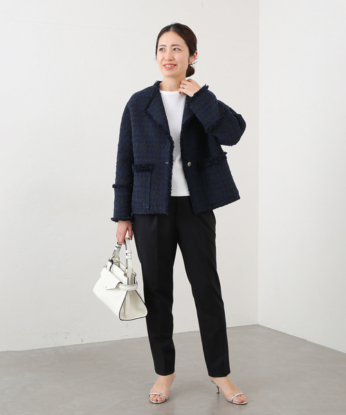 美品 IENAジャケット38 IENA（イエナ） ジャケット 38 ネイビー レディース : ZOZOTOWN Yahoo