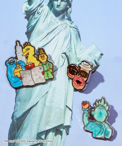 SESAME STREET（セサミストリート） バッジ 「ヒラノトシユキ