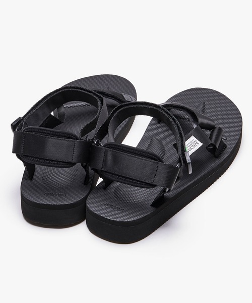 【関税込み】Suicoke フラットサンダル suicoke 「SUICOKE」 フラットサンダル 5 ブラック レディース